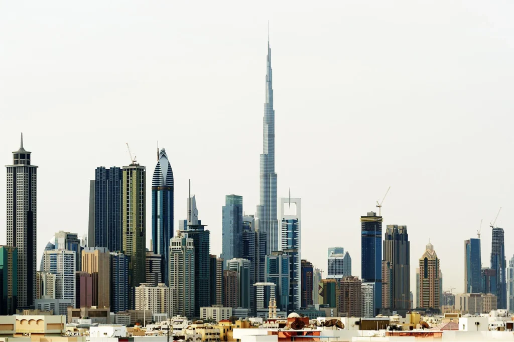 Burj Khalifa skyline view highlighting premium Dubai investment properties for Adelaide buyers.
